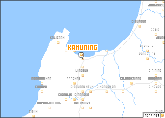 map of Kamuning