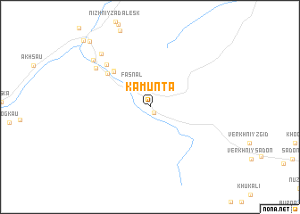 map of Kamunta