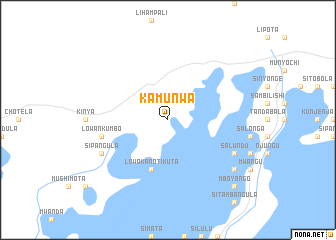 map of Kamunwa