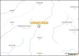 map of Kamunza-Goi