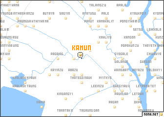 map of Kamun