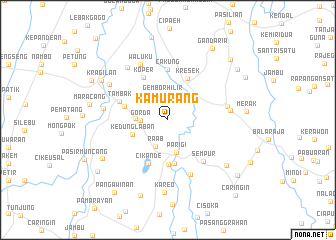 map of Kamurang