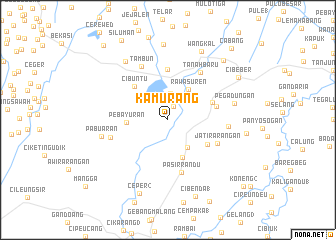 map of Kamurang