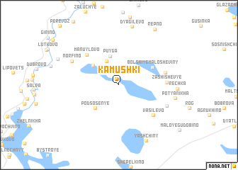 map of Kamushki