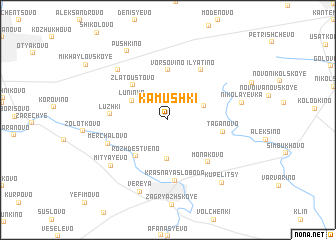map of Kamushki