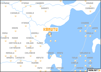 map of Kamutu