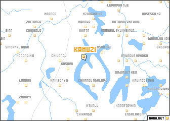 map of Kamuzi
