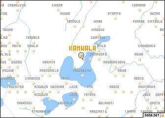 map of Kamwala