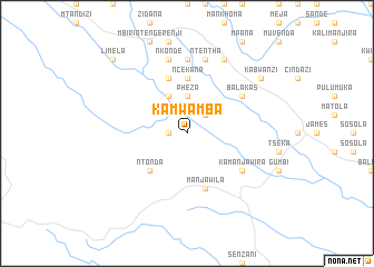 map of Kamwamba