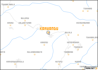 map of Kamwandu