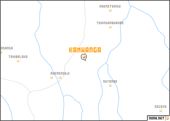 map of Kamwanga