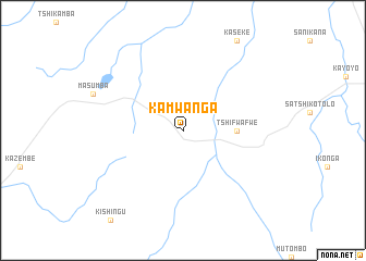 map of Kamwanga