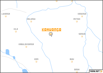 map of Kamwanga