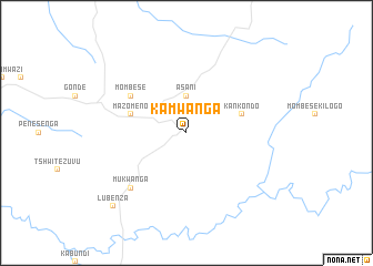 map of Kamwanga