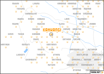 map of Kamwangi