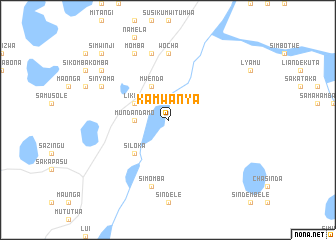 map of Kamwanya