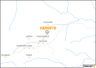 map of Kamwaya