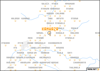 map of Kamwaza