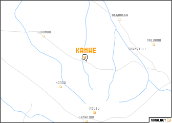 map of Kamwe