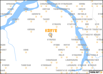 map of Kamye