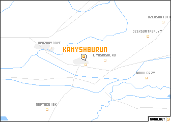 map of (( Kamysh-Burun ))