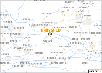 map of Kamyshlu