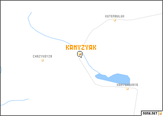 map of Kamyzyak