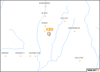 map of Kam