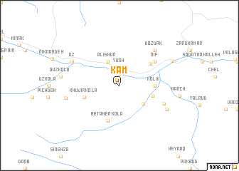 map of Kām