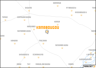 map of Kanabougou