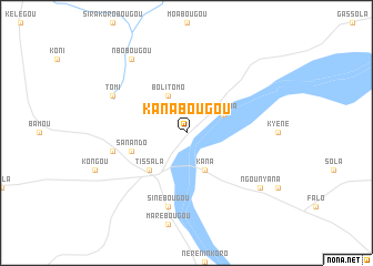 map of Kanabougou