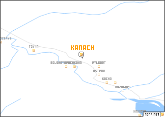 map of Kanach