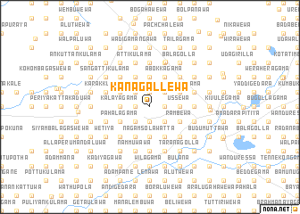 map of Kanagallewa