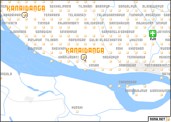 map of Kānāidānga