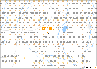 map of Kanail