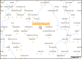 map of Kanaingwin