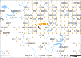 map of Kānāirāli