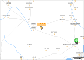 map of Kana I