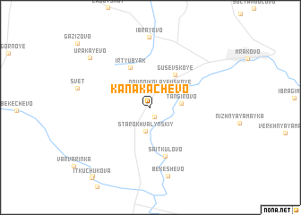 map of Kanakachevo