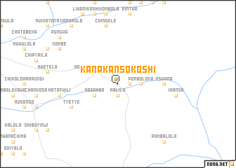 map of Kanakansokoshi
