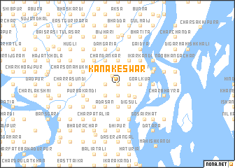 map of Kanakeswar