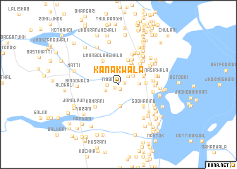 map of Kanakwāla