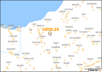 map of Kanalee