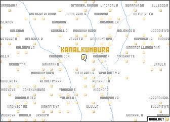map of Kanalkumbura