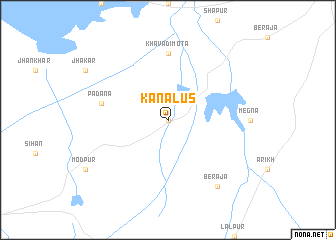 map of Kānālus