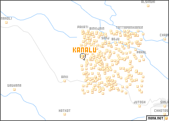 map of Kanālu