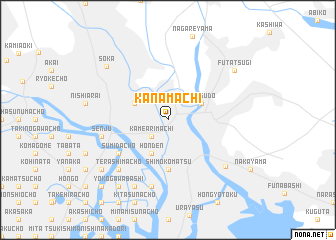 map of Kanamachi