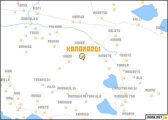 map of Kanamardi