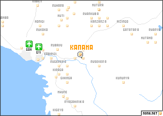 map of Kanama