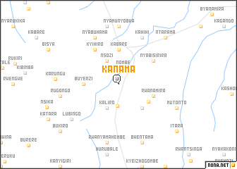 map of Kanama